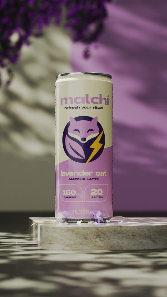 MATCHI all-in-one protein matcha latte hero shot