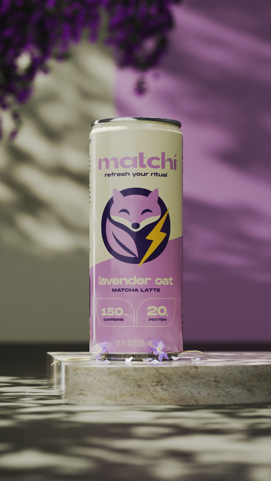 MATCHI high-protein matcha wellness drink hero shot